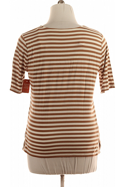 STRANDFEIN Dámské Tričko s Potiskem Hnědé Vel. 44 | STRANDFEIN | obrázek 3