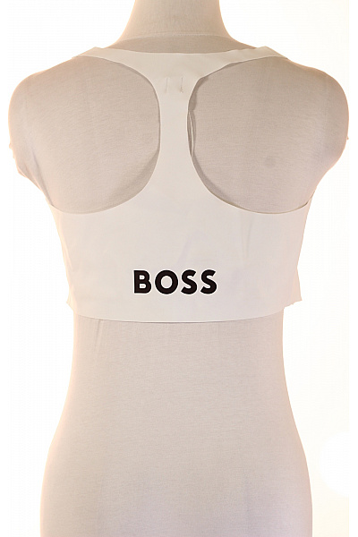 Hugo Boss Dámská sportovní podprsenka bílá hladká Vel. XL | Hugo Boss | obrázek 3