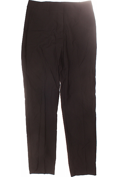 Dámské Chino Kalhoty Vlněné Černé Vel. 36