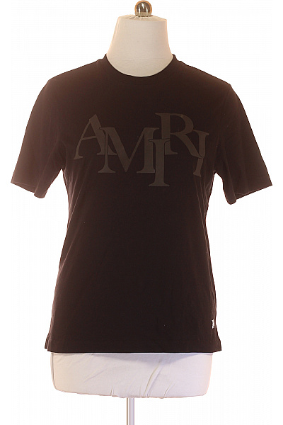 AMIRI Pánské Tričko Černé Vel. M