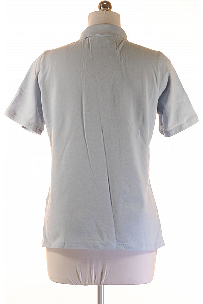 Van Laack Dámské Tričko Modré Second hand Vel. 40