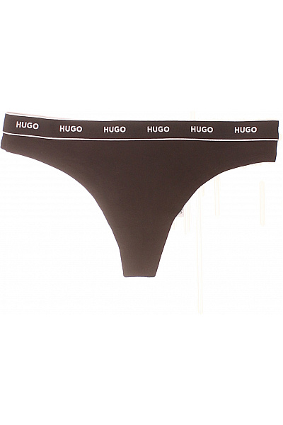 Hugo Boss Dámská bavlněná tanga hnědá Velikost M | Hugo Boss | obrázek 2