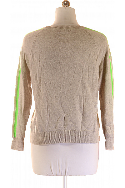 Dámský Pulovr Kašmírový Šedý Brodie Cashmere Vel. M