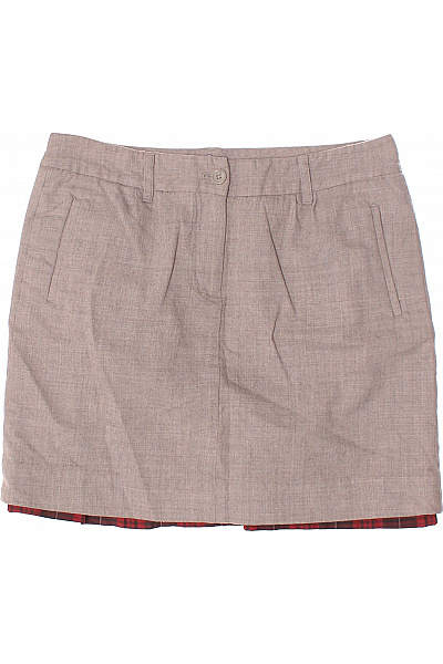 TOMMY HILFIGER Sukně Vlněná Šedá Second hand