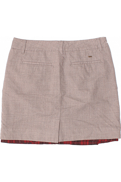 TOMMY HILFIGER Sukně Vlněná Šedá Second hand