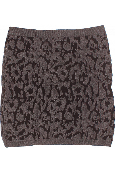 Sukně Vlněná Šedá SECOND FEMALE Vel. M