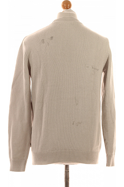 Pepe Jeans Pánský Svetr Bílý Second hand Vel. S | Pepe Jeans | obrázek 2