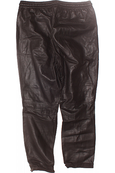 Oui Dámské Kalhoty Kožené Černé Vel. 40