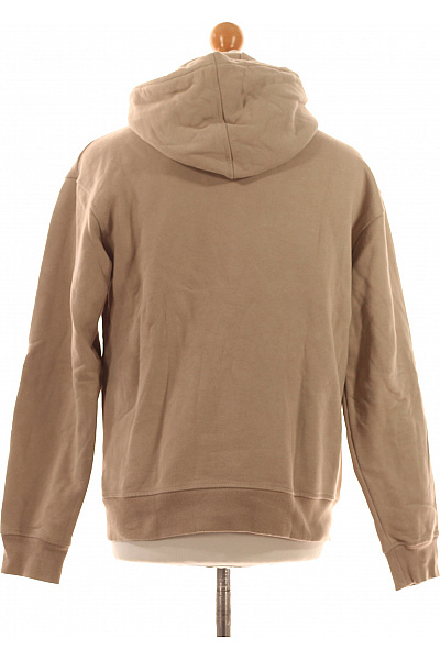 Pánská Mikina Bez Zapínání Béžová Second hand Vel. M | Unimoda | obrázek 2