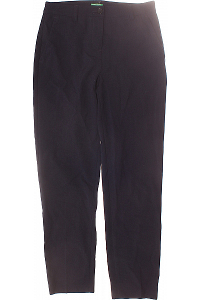 BENETTON Dámské Kalhoty Modré Second hand