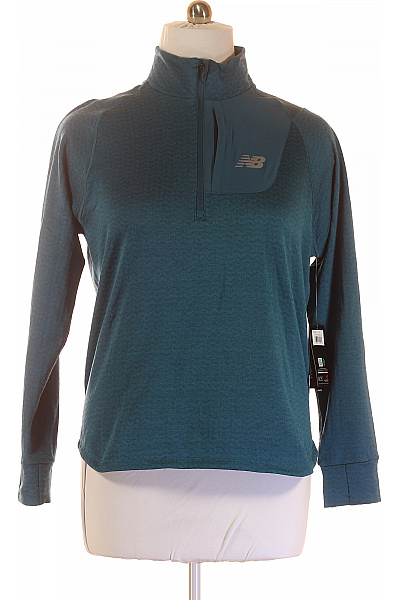 New Balance Pánská Mikina Modrá Vel. L