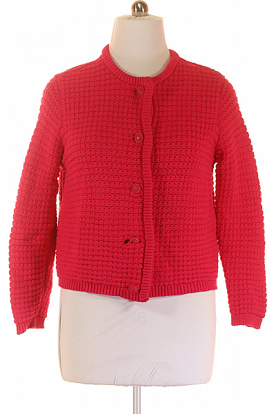 TAIFUN Dámský Cardigan Růžový Vel. 46