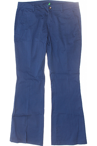 BENETTON Dámské Kalhoty Modré