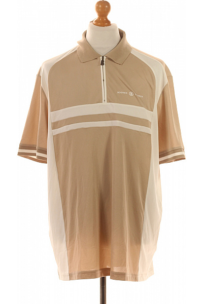 Pánské Tričko Béžové Bogner Second Hand