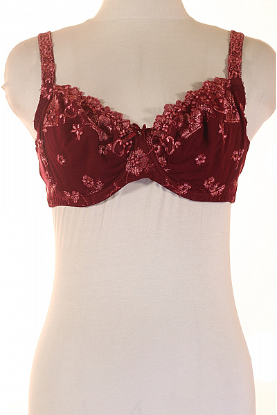 Lascana Dámská krajková podprsenka červená s ozdobami Velikost 90b | Lascana | obrázek 2