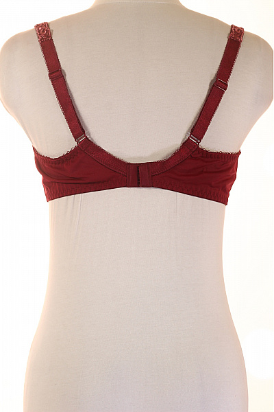 Lascana Dámská krajková podprsenka červená s ozdobami Velikost 90b | Lascana | obrázek 3