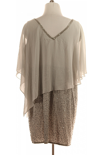 Jkara Společenské  Šaty Šedé Second hand | Jkara | obrázek 3