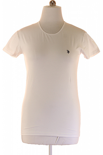 U.S.POLO ASSN. Jednoduché Pánské Tričko Kožešinové Stříbrné Vel. L | U.S.POLO ASSN. | obrázek 2