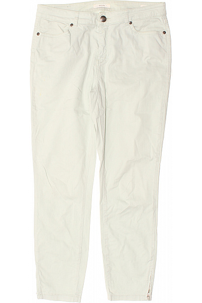 Dámské Kalhoty Rovné Zelené Vel. 38