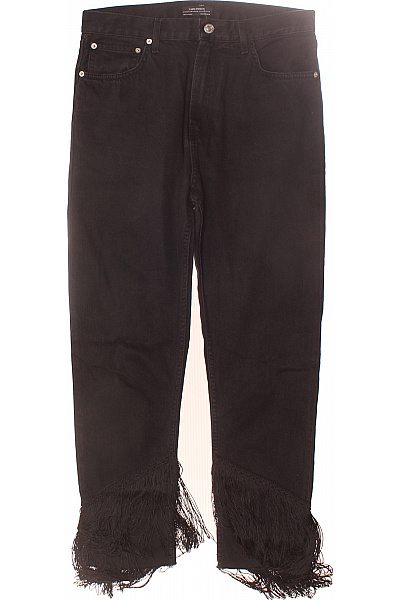 ZARA Boyfriend Dámské Džíny Černé Vel. 36