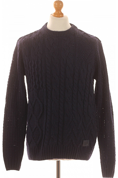 Pánský Svetr Modrý Scotch & Soda Second hand Vel. M | Scotch & Soda | obrázek 2