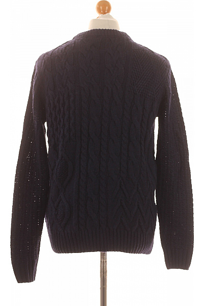 Pánský Svetr Modrý Scotch & Soda Second hand Vel. M | Scotch & Soda | obrázek 3