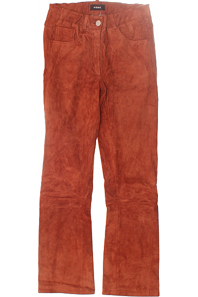 Dámské Kalhoty Rovné Hnědé ARMA Vel. 36