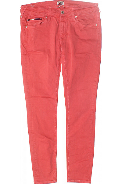 TOMMY HILFIGER Dámské Kalhoty Červené Vel. 32/32