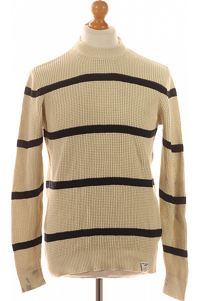 Pánský Svetr Béžový Pepe Jeans Second Hand Vel. S