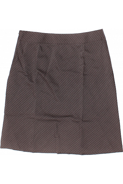 Sukně Vlněná Šedá TOMMY HILFIGER