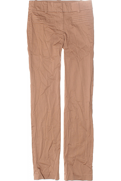 ZARA Dámské Kalhoty Hnědé Second hand Vel. 36