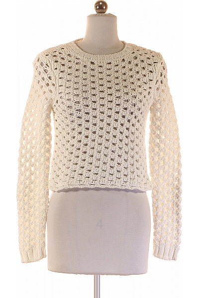 Dámský Svetr Bílý VALENTINO Second hand Vel. S | VALENTINO | obrázek 2