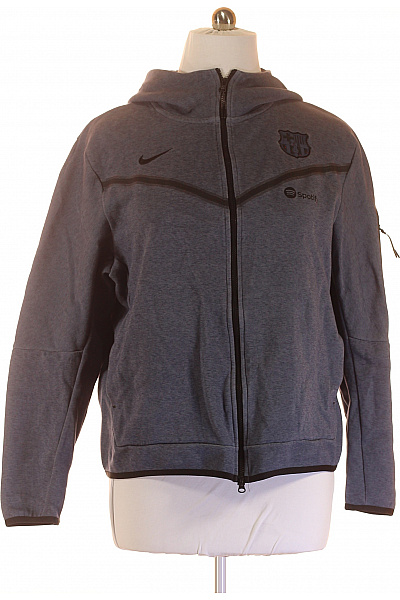 Nike Sportovní Pánská Mikina Modrá Vel. XL