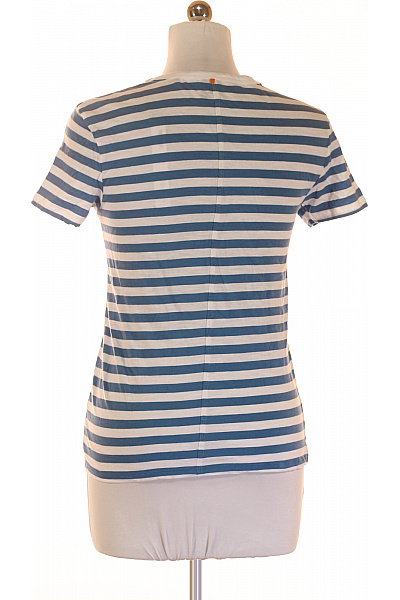 Dámské Tričko Modré Hugo Boss Vel. XL