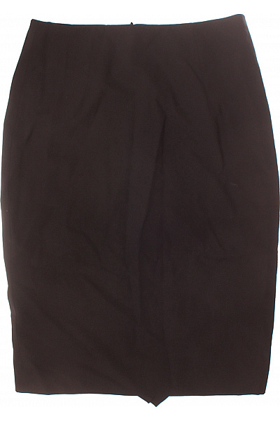 Hugo Boss Sukně Vlněná Černá Vel. 34