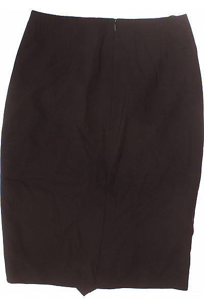 Hugo Boss Sukně Vlněná Černá Vel. 34