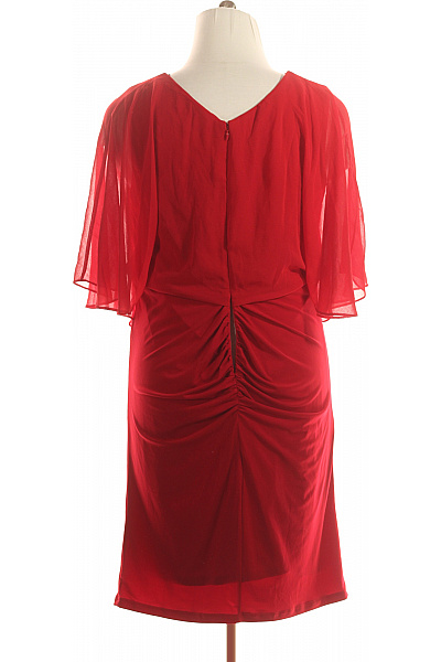 Společenské  Šaty Červené Vel. 46 | APART | obrázek 2