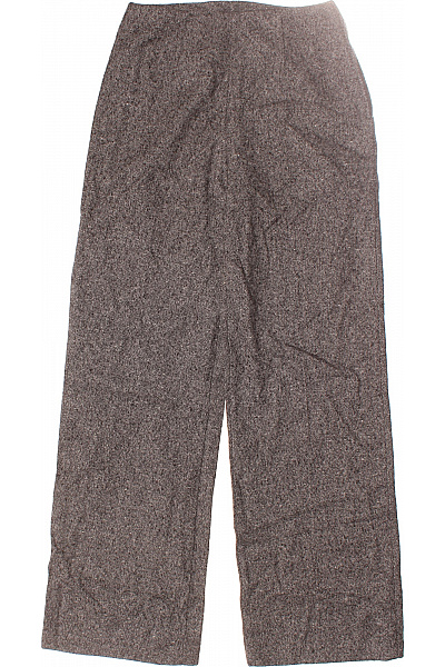 Teplé Dámské Kalhoty Vlněné Šedé BENETTON Vel. 42