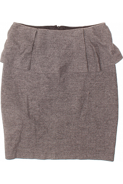 MANGO Balonová  Sukně Šedá Vel. S