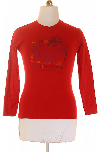 Roxy Dámské Tričko s Potiskem Červené Second hand Vel. L | Roxy | obrázek 2