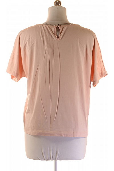 GERRY WEBER Jednoduché Dámské Tričko Růžové