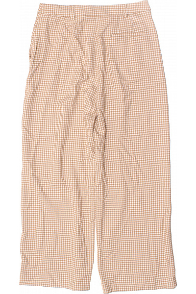 Dámské Kalhoty Béžové Second hand Vel. 40