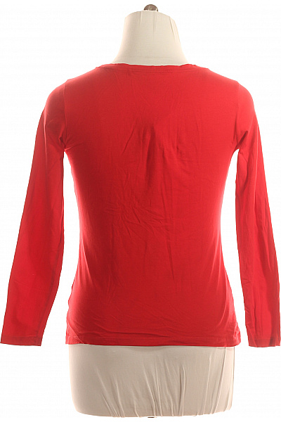 Esprit Jednoduché Dámské Tričko Červené Second hand Vel. XL | Esprit | obrázek 3