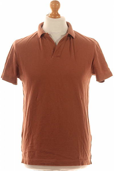 Pánské Tričko Hnědé Second hand Vel. M | LAWRENCE GREY | obrázek 2