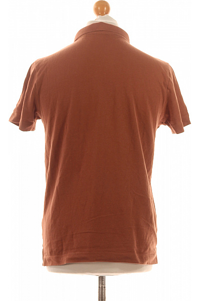 Pánské Tričko Hnědé Second hand Vel. M | LAWRENCE GREY | obrázek 3