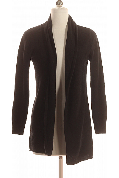 Dámský Cardigan Kašmírový Černý Zwillingsherz Vel. S