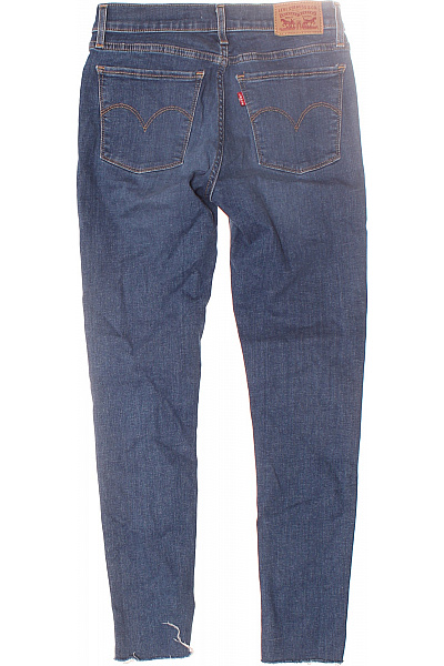 LEVIS Dámské Džíny Modré Second hand Vel. 26 | LEVIS | obrázek 2