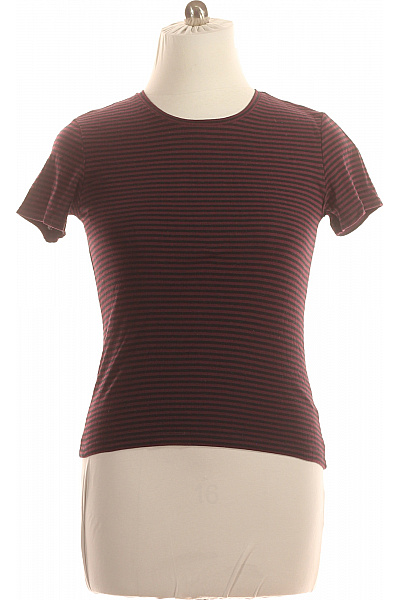 Dámské Tričko Vínová VERO MODA Second hand Vel. L | VERO MODA | obrázek 2