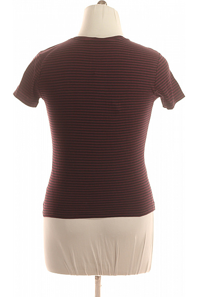 Dámské Tričko Vínová VERO MODA Second hand Vel. L | VERO MODA | obrázek 3