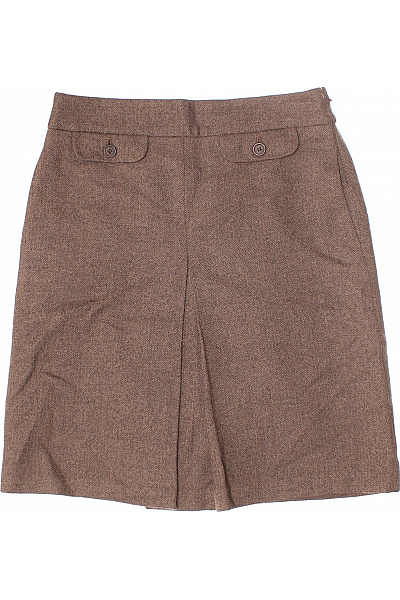 J.CREW Sukně Vlněná Hnědá Second Hand